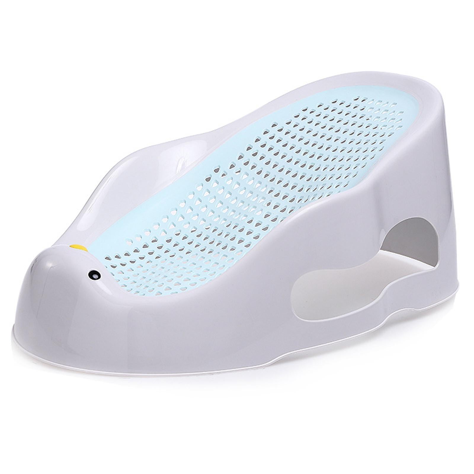 Baby Bath Support Portable Soft Non-Slip Lounger for 0-6 Months Infant blue