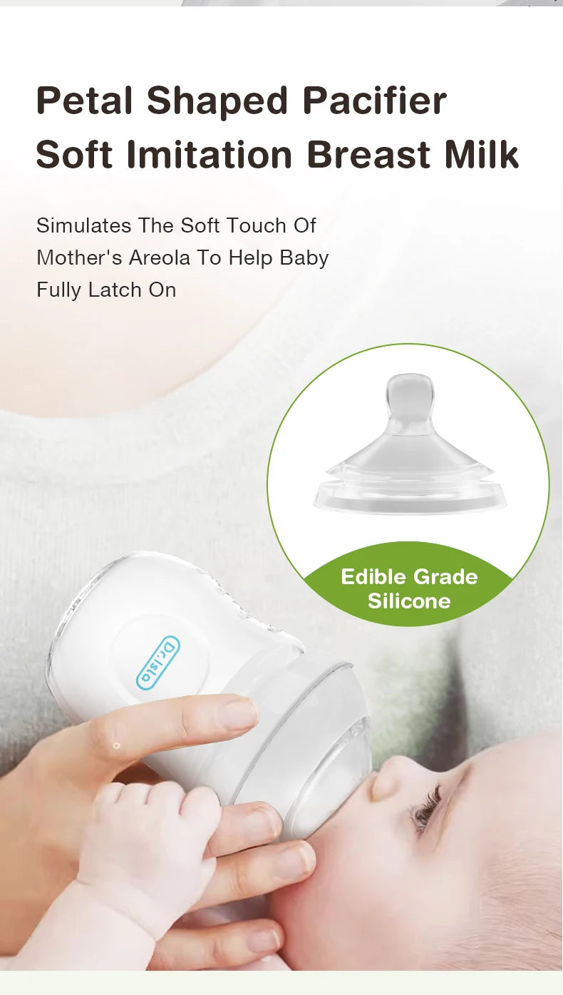 MAMIJOY Baby Pacifier 4PCS PP Round Head Cross Hole Food Grade Silicone For 0-6 Month Newborn Pacifier Baby Nipple BPAFREE BY05