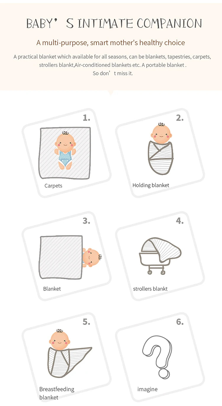 Newborn Baby Blanket Cotton Plaid Knit Toddler Boy Girl Stroller Wrap Swaddle Infant Bed Sleeping Covers Cute Penguin Soft Quilt