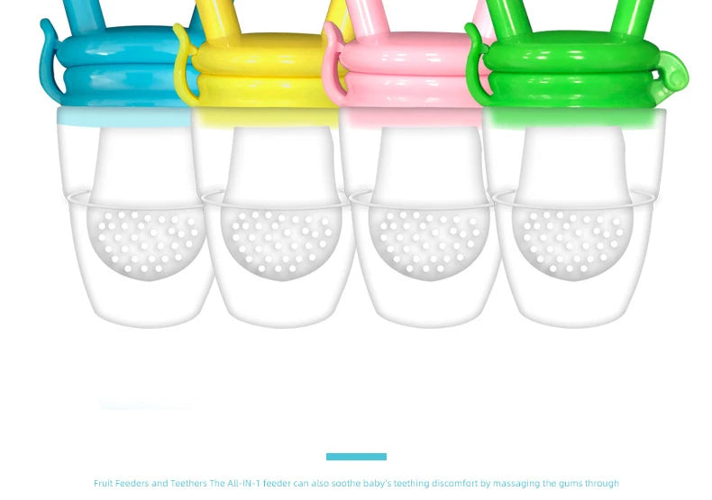 Baby Nipple Fresh Food Nibbler Infant Nipple Soother Toddler Pacifier Feeder For Fruits Food Feeding Pacifier Bottles