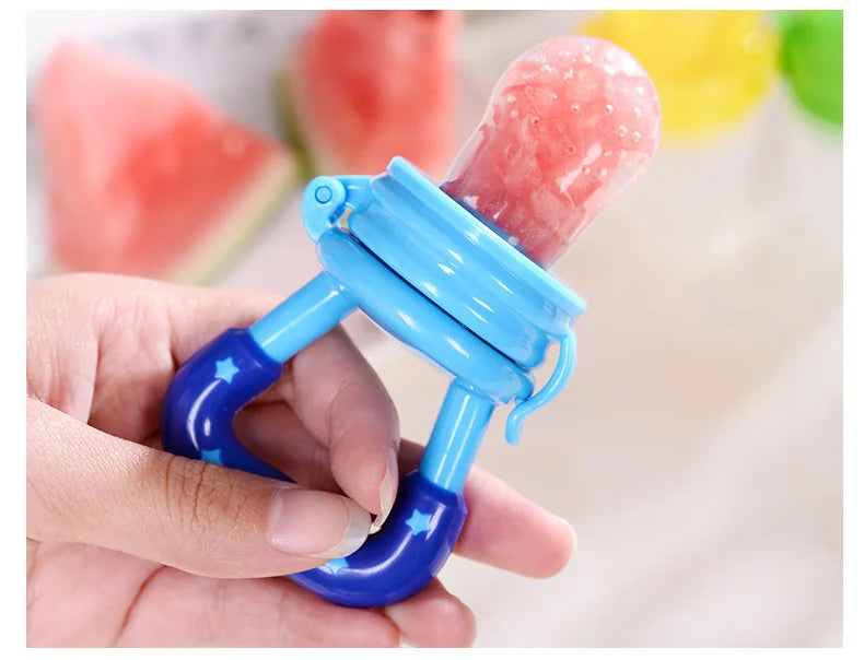 Baby Nipple Fresh Food Nibbler Infant Nipple Soother Toddler Pacifier Feeder For Fruits Food Feeding Pacifier Bottles