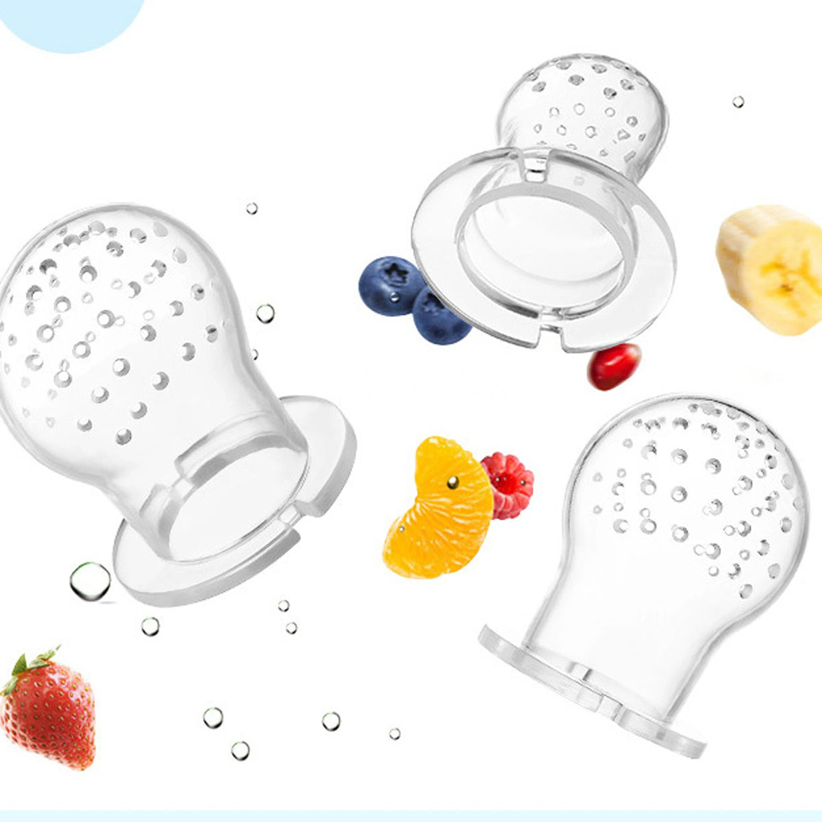 Baby Nipple Fresh Food Nibbler Infant Nipple Soother Toddler Pacifier Feeder For Fruits Food Feeding Pacifier Bottles