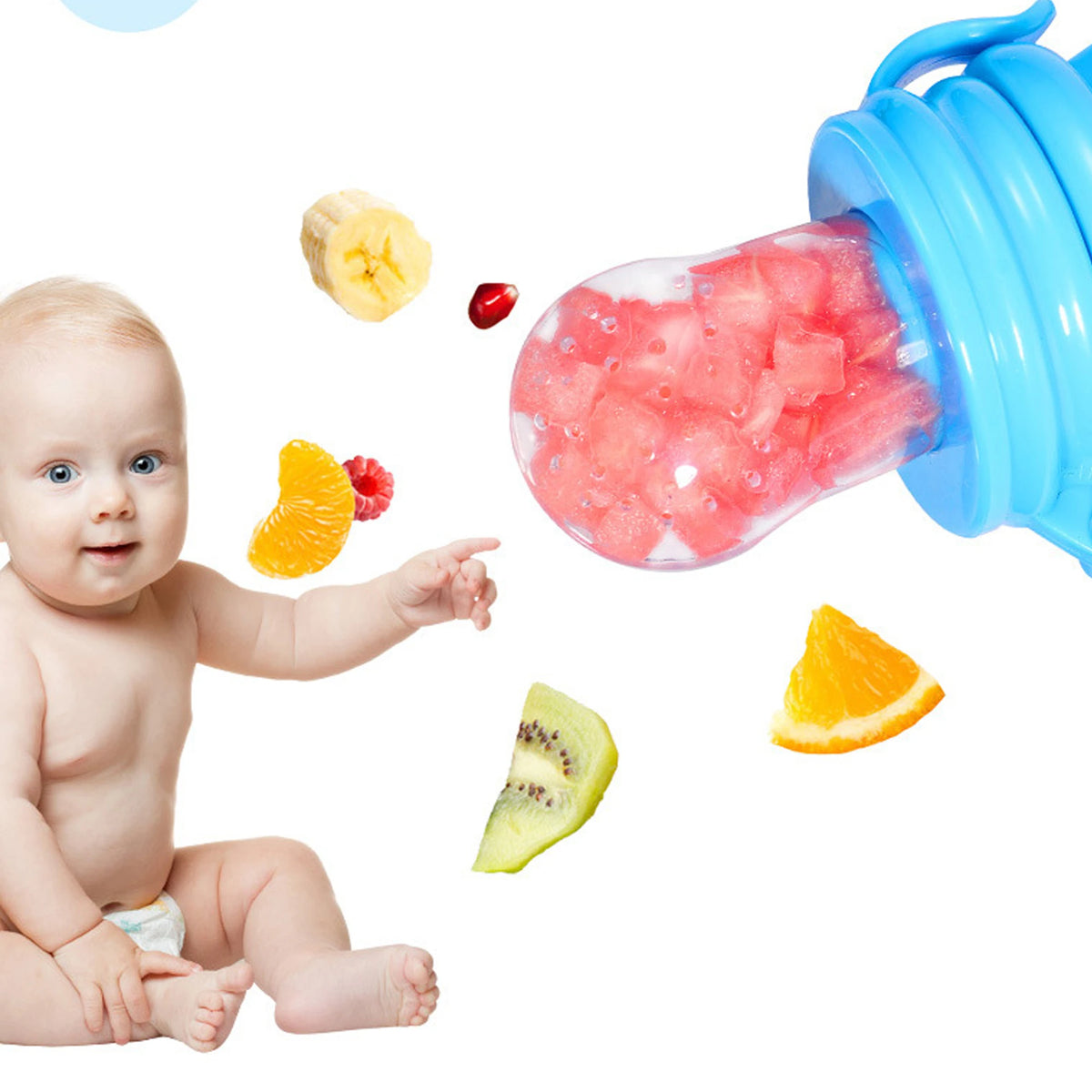 Baby Nipple Fresh Food Nibbler Infant Nipple Soother Toddler Pacifier Feeder For Fruits Food Feeding Pacifier Bottles