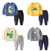 Newborn Clothes Autumn Winter Baby Boy Clothes Sets Children Clothing Sets Kids Girls Sport  T-shirt+PantsKeep warm Outfit Suit