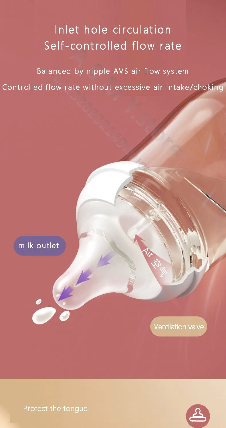 Baby nipples /for pigeon 2nd / 3rd generation bottles, silicone natural taste, wide diameter 5CM universal nipple/