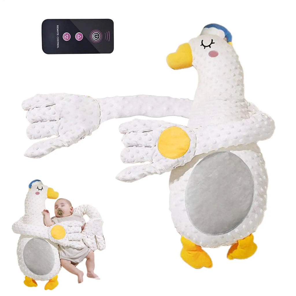Remote Control Electric Baby Sleep Toy Baby Sleep Aid Companion Cartoon Patting Patter Cartoon Baby Sleep Aid Soother Pillow