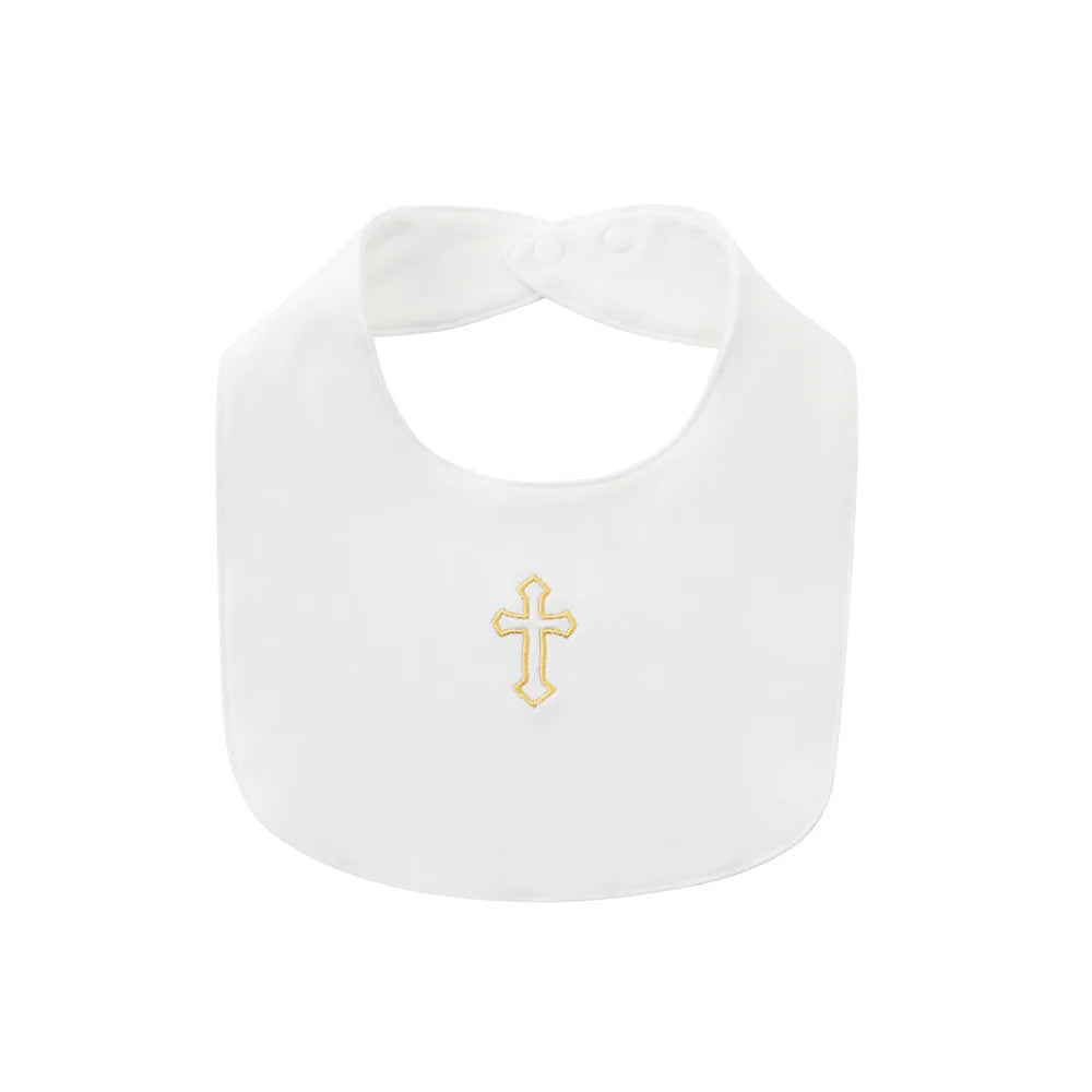 Baptism Clothes for Infant Boys Girls Soft Cotton Bodysuit 3-24 Months Baby First Christening Outfit Summer Toddler Suit