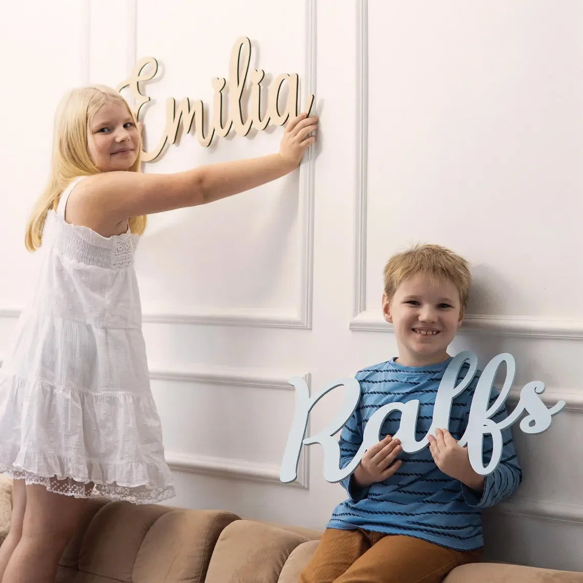 Customized Name Sign Nursery Wooden Baby Name Sign Personalized Baby Home Room Birthday Wedding Nursery Wall Decor