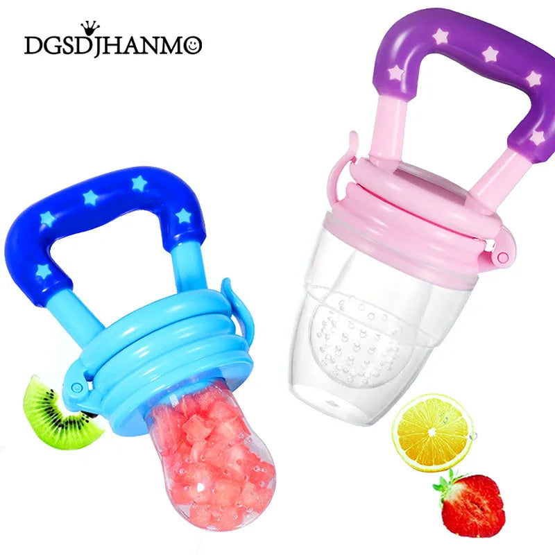 Baby Nipple Fresh Food Nibbler Infant Nipple Soother Toddler Pacifier Feeder For Fruits Food Feeding Pacifier Bottles