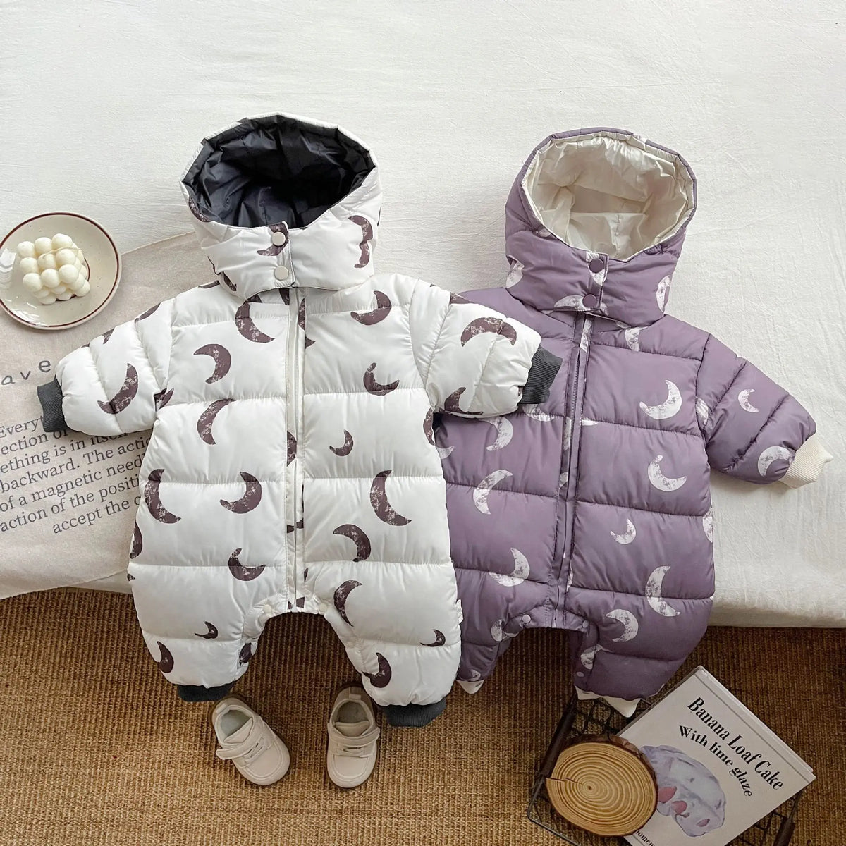 2026 Newborn Baby Clothes Winter Rompers Jumpsuit Cotton Jacket Outwear Girls' Thick Warm Climbing Clothes Bodysuits One-Pieces