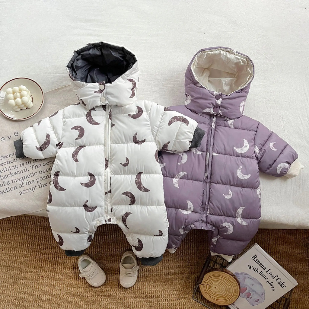 2026 Newborn Baby Clothes Winter Rompers Jumpsuit Cotton Jacket Outwear Girls' Thick Warm Climbing Clothes Bodysuits One-Pieces
