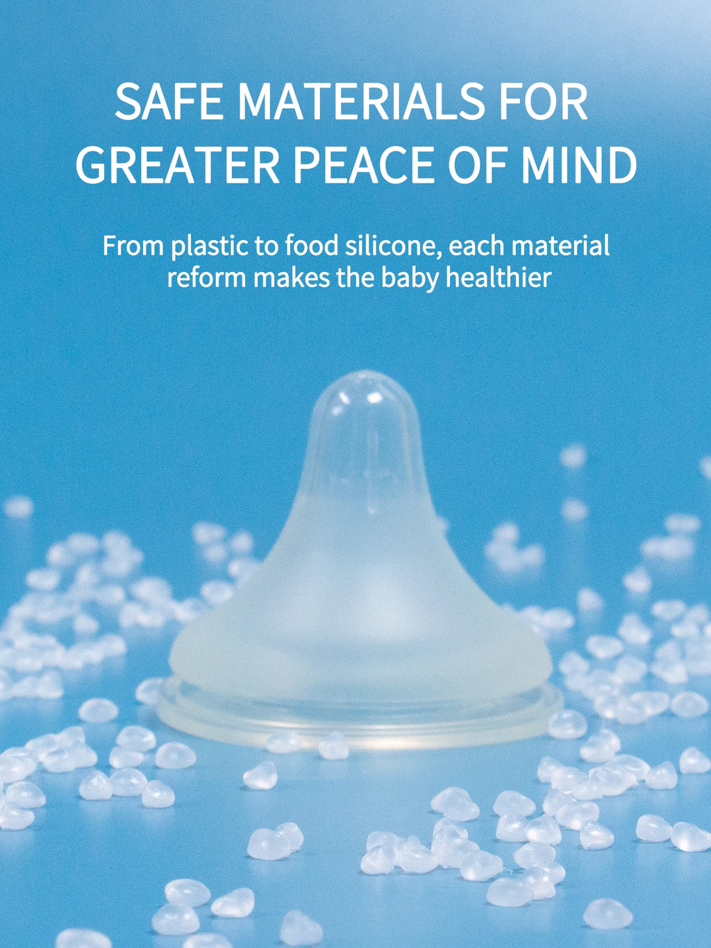 1 Pcs Baby Bottle Nipples Wide Mouth Thickening Three Dimensional Simulation Of Breast Milk 5cm Silicone Nipple Baby Items