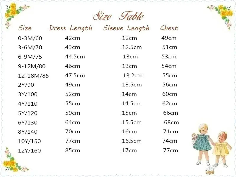 0-12Y Baby Girl Summer Light Blue Embroidery Vintage Princess Dress for Birthday Photography Holiday Eid B522