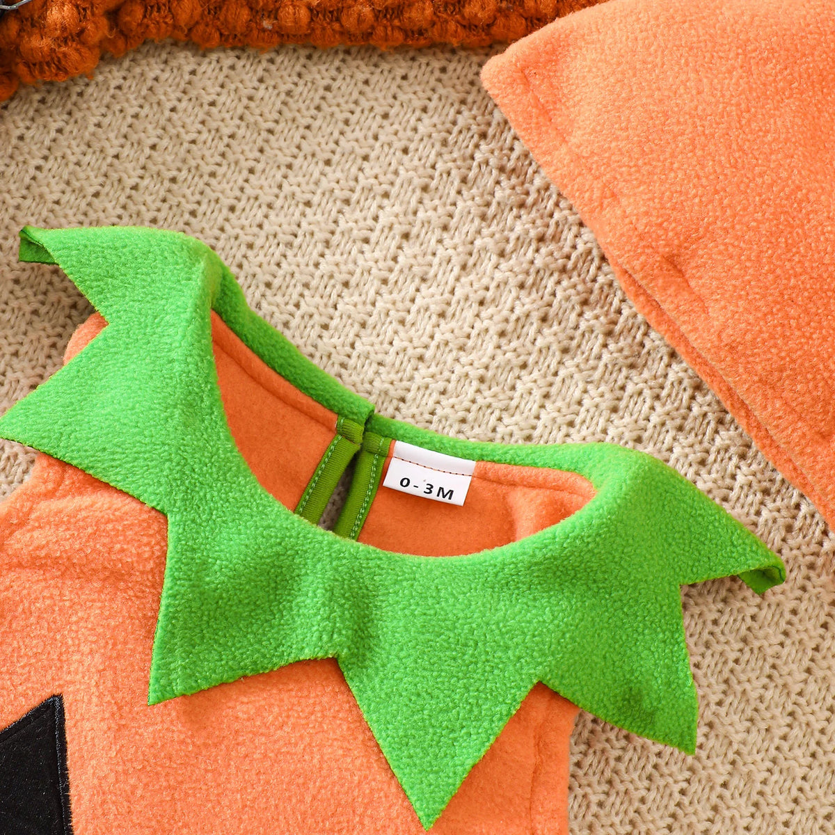 Halloween Baby Romper Cute Pumpkin Embroidery Infant Onesie Crawler Outfit Daily Theme Party Costume