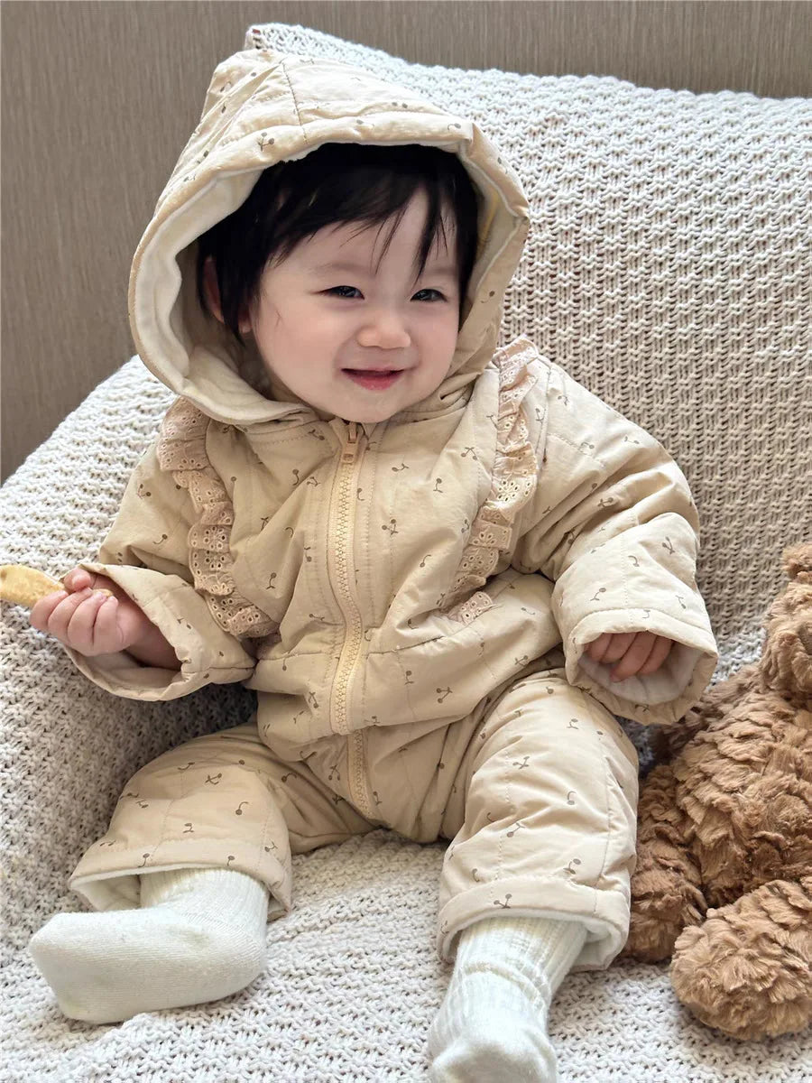 Baby Outing Clothes 2025 Autumn And Winter Children s Clothing Baby Cotton Clothes Crawling Clothes