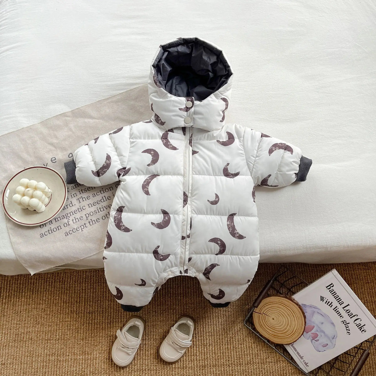 2026 Newborn Baby Clothes Winter Rompers Jumpsuit Cotton Jacket Outwear Girls' Thick Warm Climbing Clothes Bodysuits One-Pieces