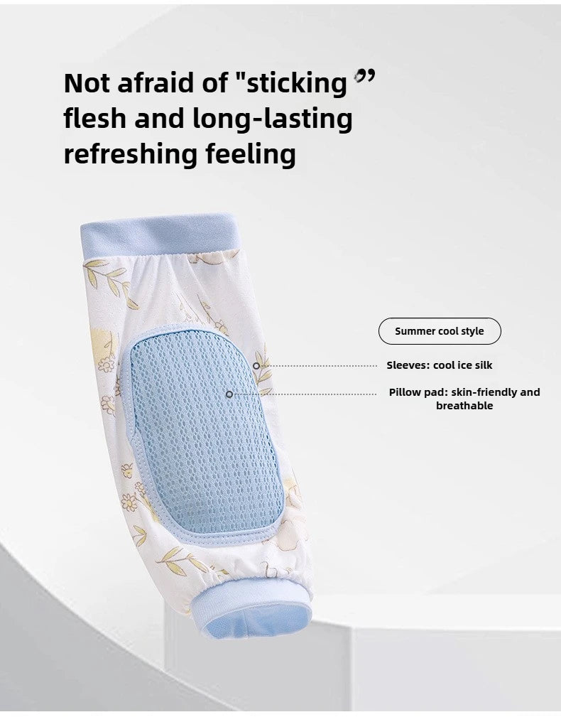 Baby Feeding Arm Cotton Pillow Hug Helper Sleeve Cover Arm Cover Summer Newborn Baby Ice Silk Cool Mat