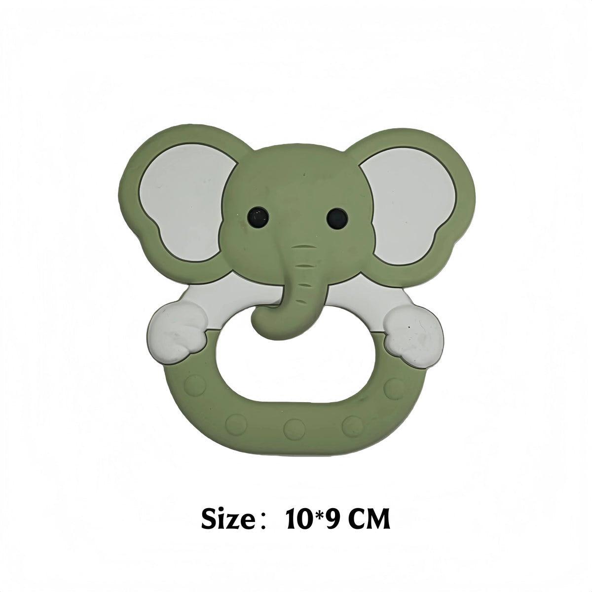 Baby Teether 0 To 6 Months BPA Free Silicone Chewing Teething Toy Pacifier Chain Making Cartoon Animal Pattern Silicone Baby Toy