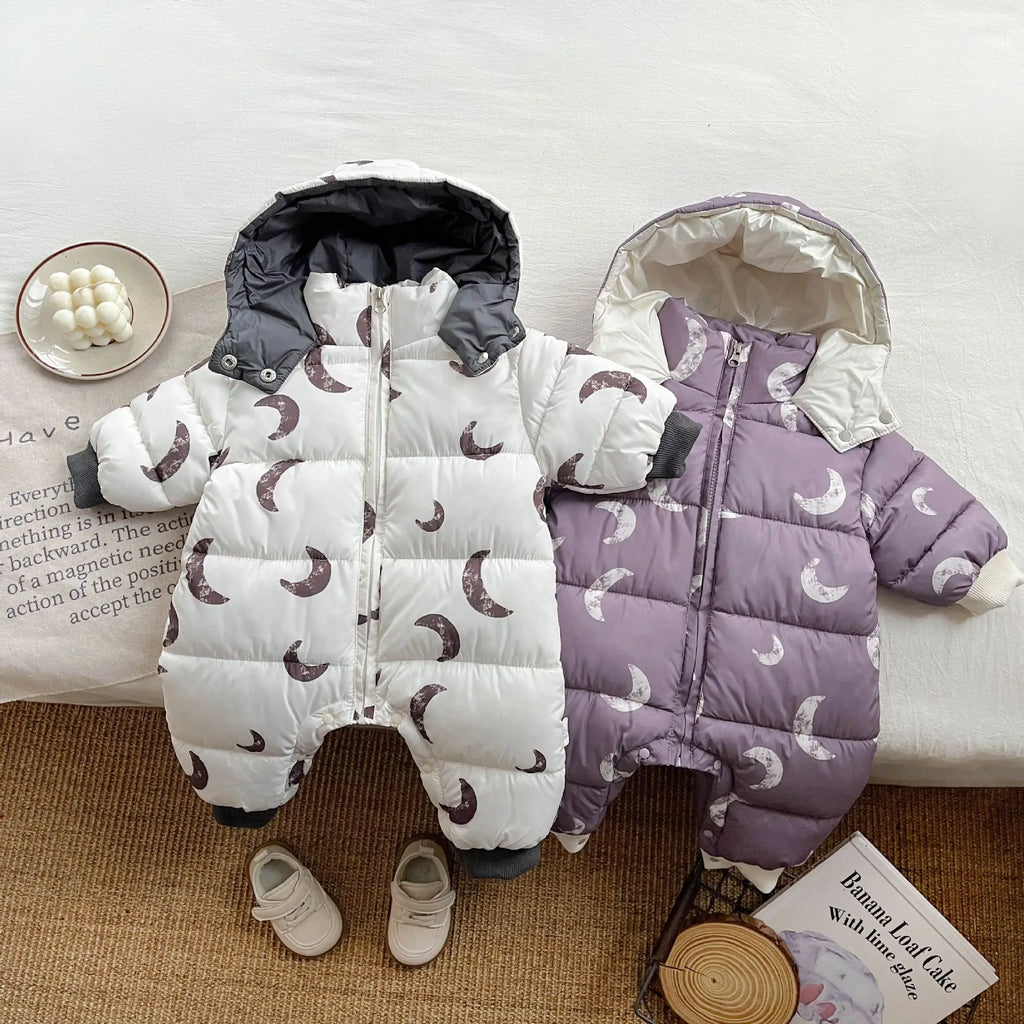 2026 Newborn Baby Clothes Winter Rompers Jumpsuit Cotton Jacket Outwear Girls' Thick Warm Climbing Clothes Bodysuits One-Pieces