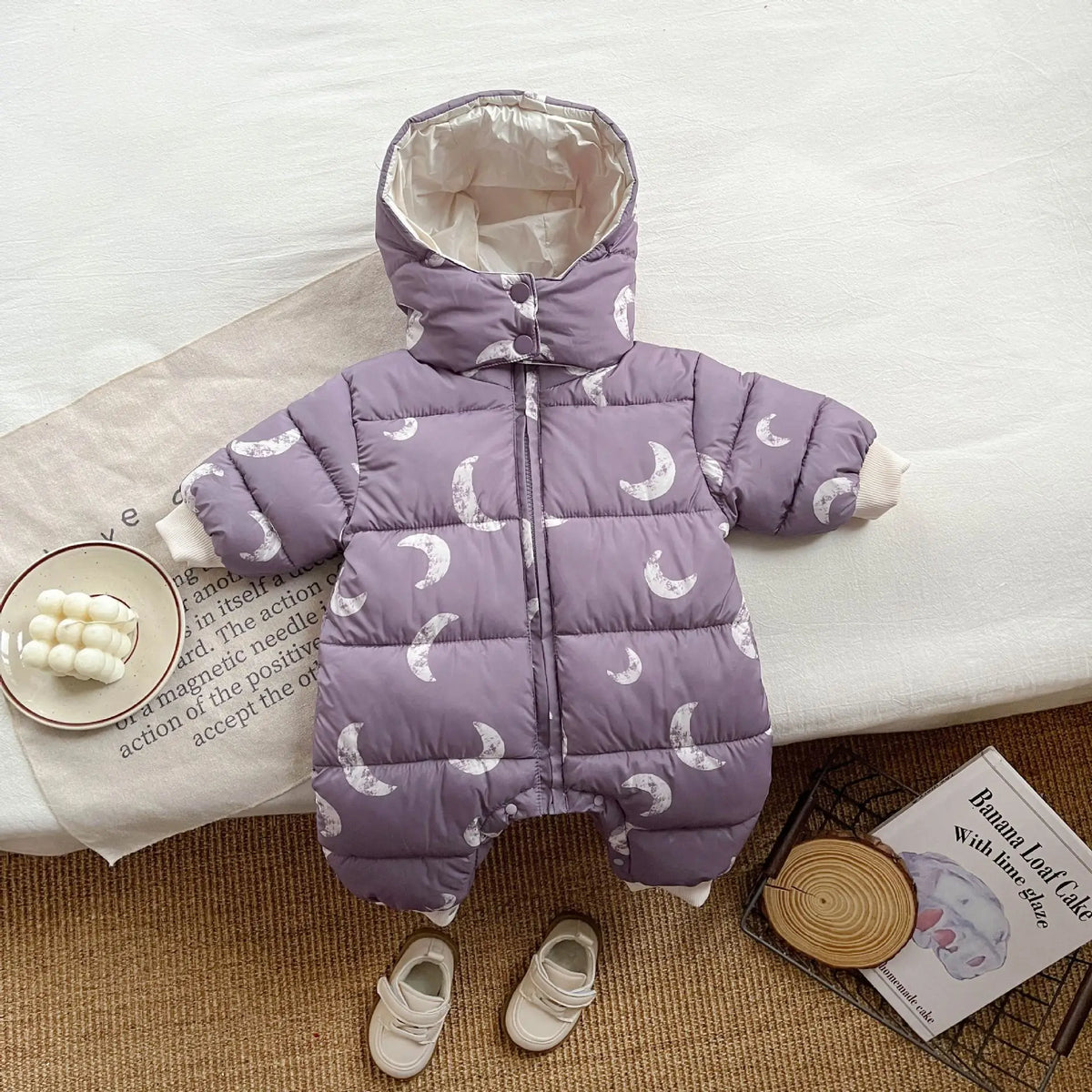 2026 Newborn Baby Clothes Winter Rompers Jumpsuit Cotton Jacket Outwear Girls' Thick Warm Climbing Clothes Bodysuits One-Pieces