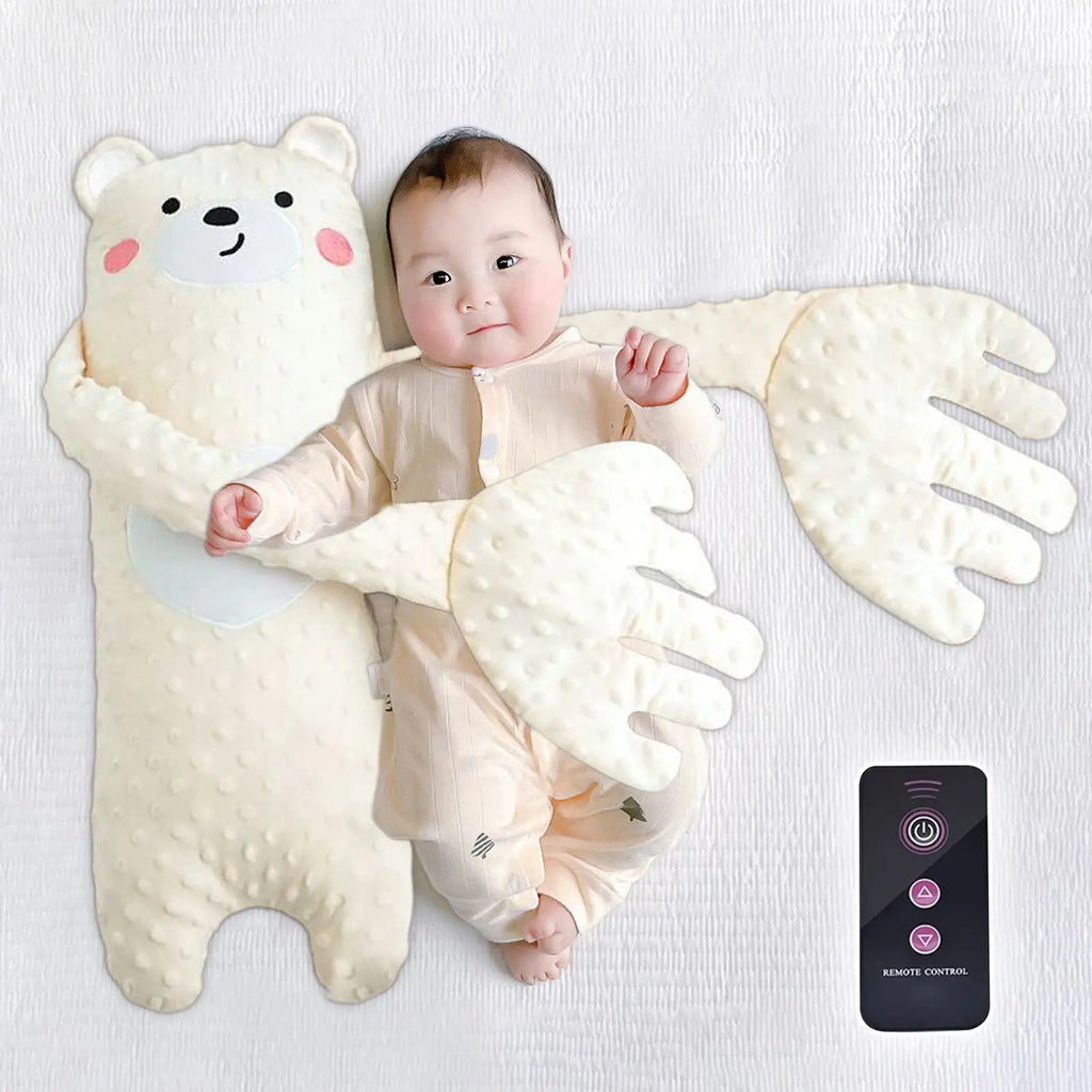 Remote Control Electric Baby Sleep Toy Baby Sleep Aid Companion Cartoon Patting Patter Cartoon Baby Sleep Aid Soother Pillow