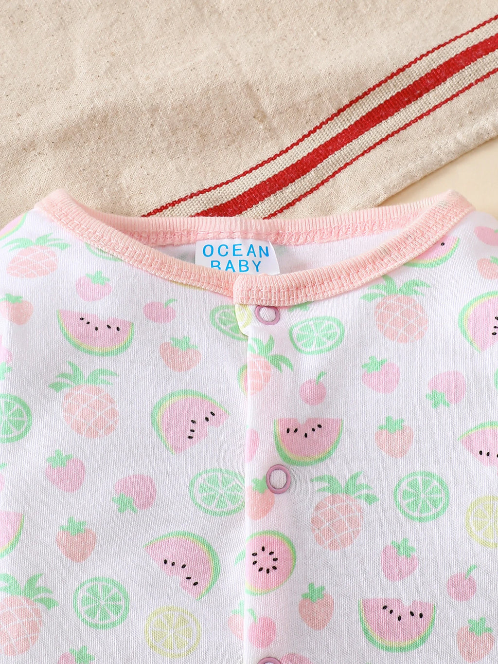 Newborn Baby 8-Piece Clothing Layette Set 100% Soft Combed Cotton Cute Grey Bear Print Infant Romper Bodysuit Hat Bib Outfit Gif