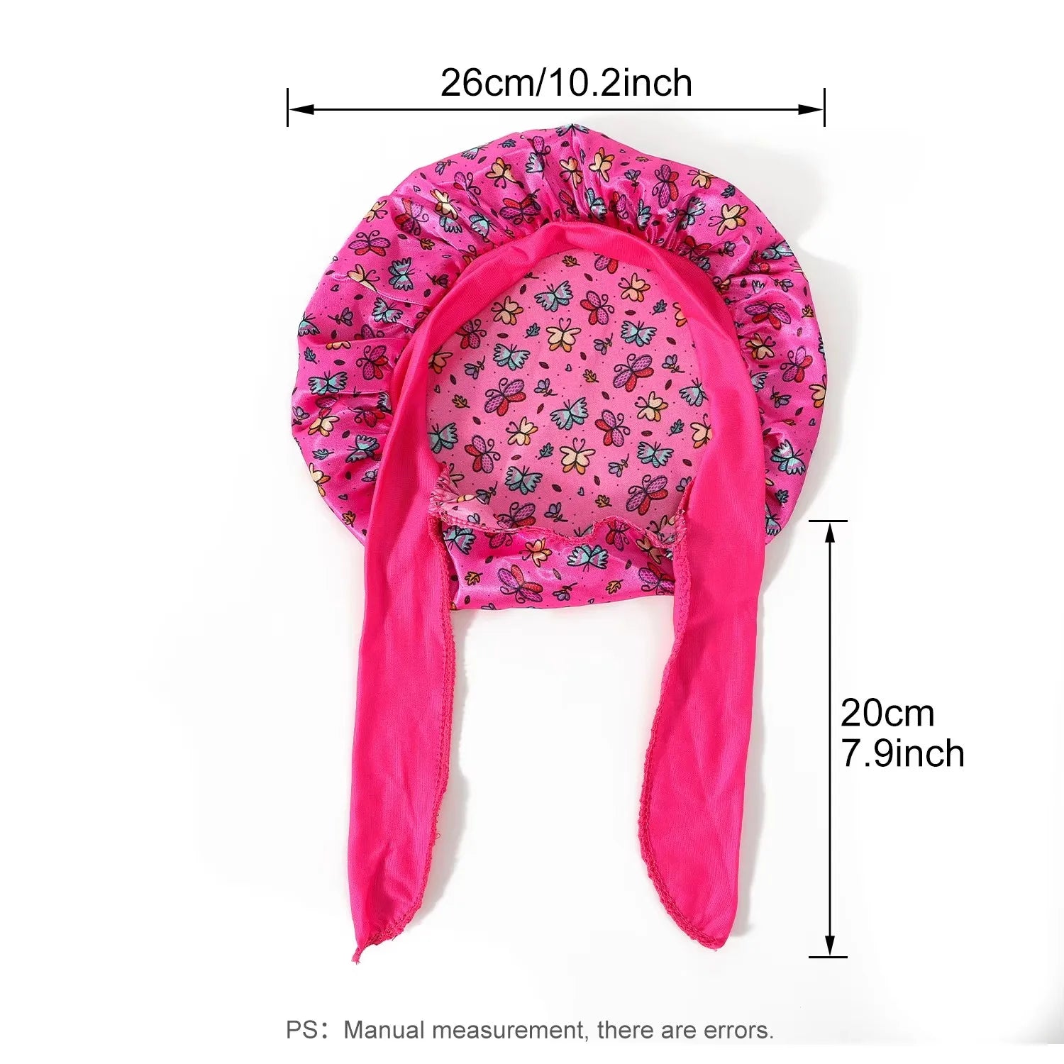 Satin Bonnet for Baby Hair Care Night Sleep Silk Beanie Hat Newborn Baby Girls Children Sleeping Bonnets Cap Kids Cooking Hat