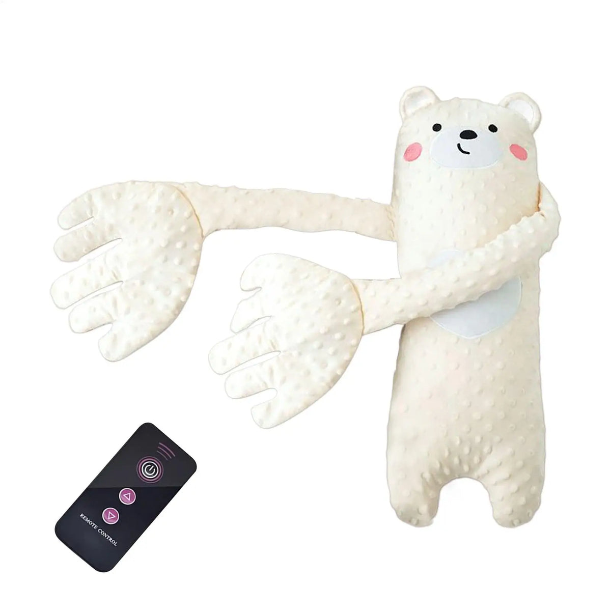 Remote Control Electric Baby Sleep Toy Baby Sleep Aid Companion Cartoon Patting Patter Cartoon Baby Sleep Aid Soother Pillow