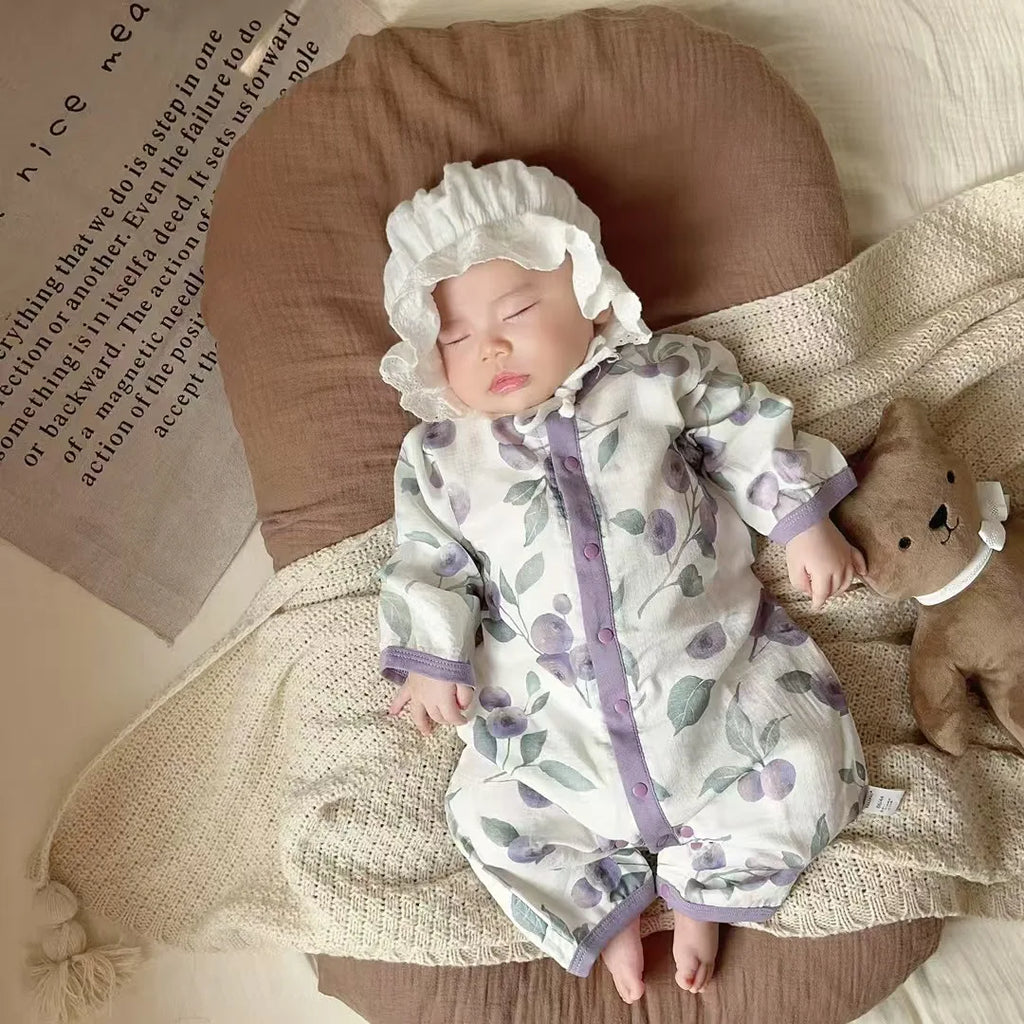Baby Lounger Covers Muslin Soft and Breathable Slipcover for Snuggle Me Lounger Machine Washable &Zipper-Free for Safe Daily Use