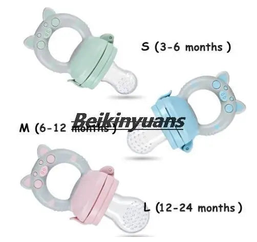 Newborn Pacifier Feeder For Baby pacifier Food Grade Silicone PP Training Nipple Milk Fresh Fruit Nibbler Teat Pacifier Bottles