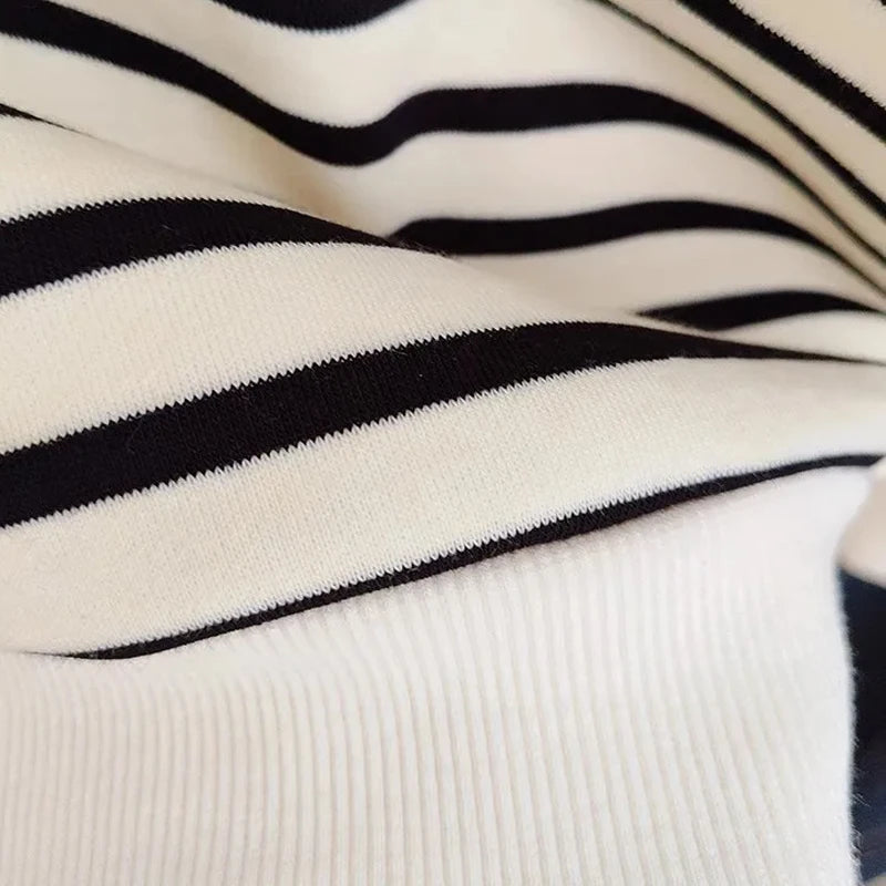 Breastfeeding Blouses Clothes For Pregnant Women Cotton Stripe Spring Autumn Long Sleeve Maternity Clothing Nursing Clothes