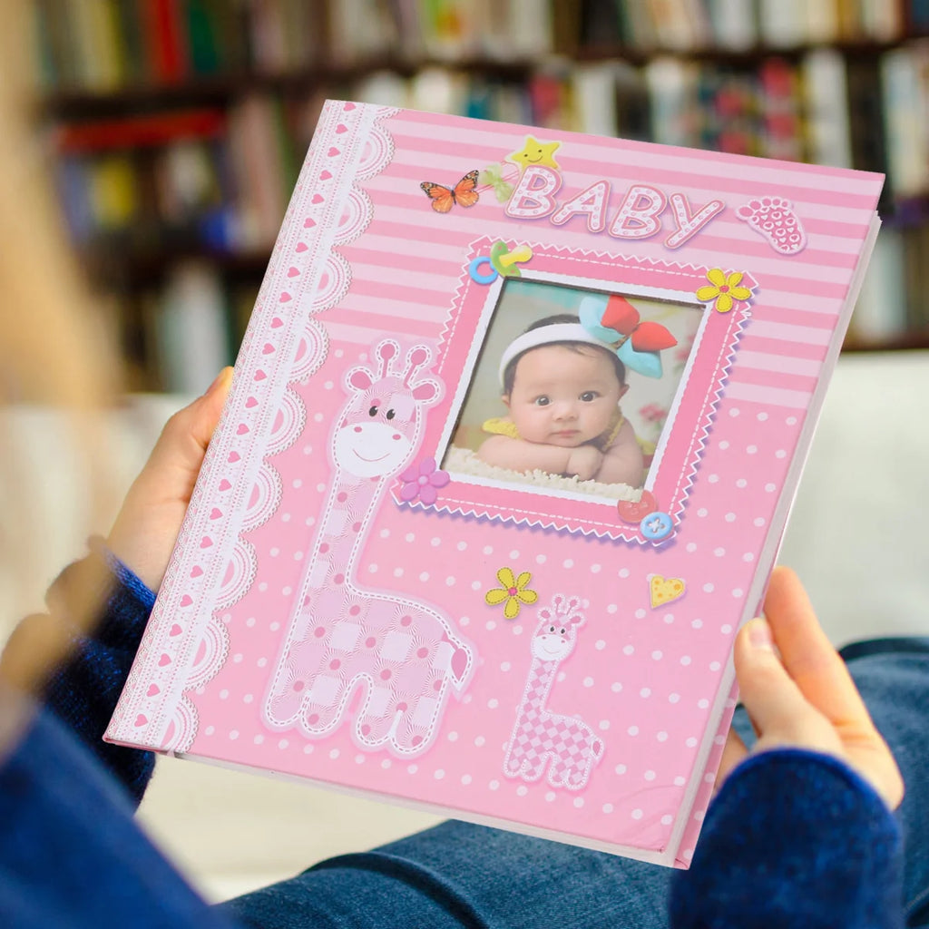 Interstitial Pages Baby Photo Album For Diy Child Growth Record Albums Photo Storage Books Home Decor Keepsake Memories