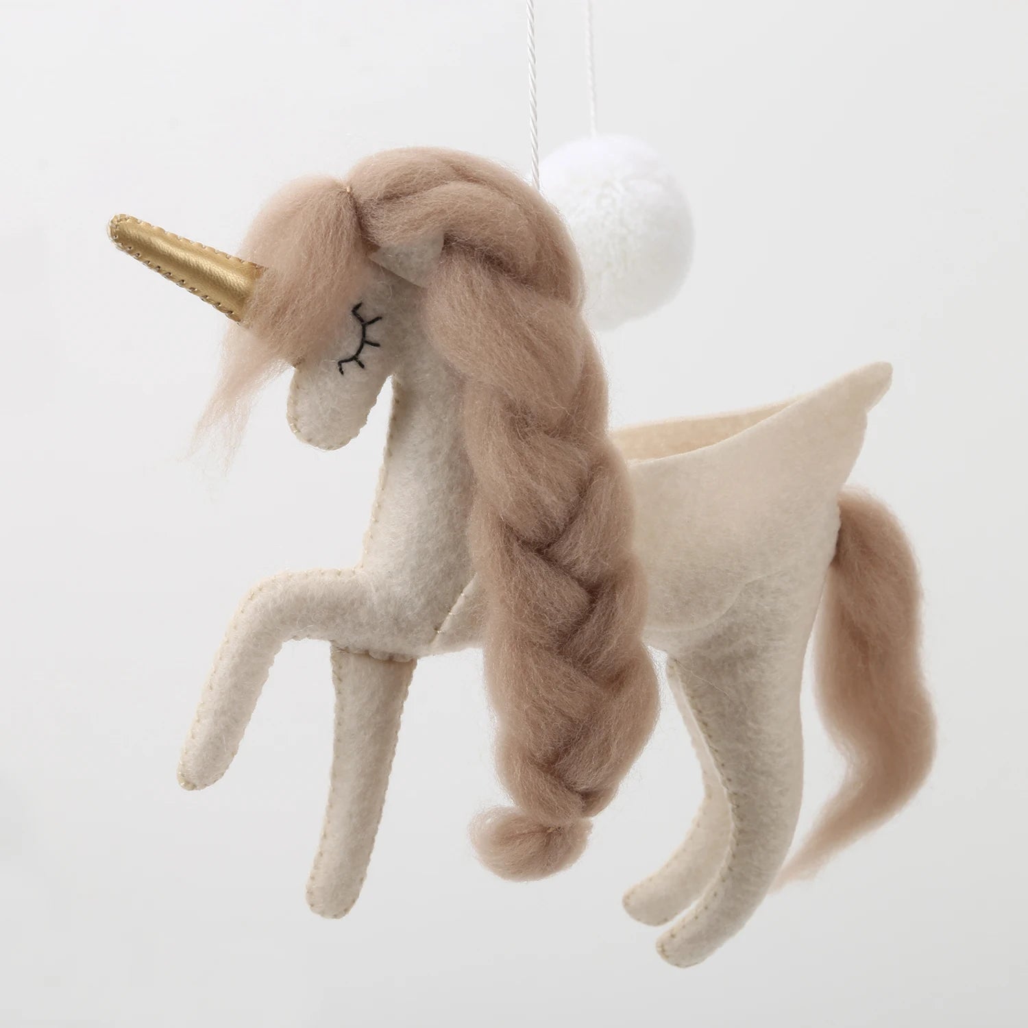 Unicorn baby mobile for crib Baby Girl Mobile Unicorn Nursery decor
