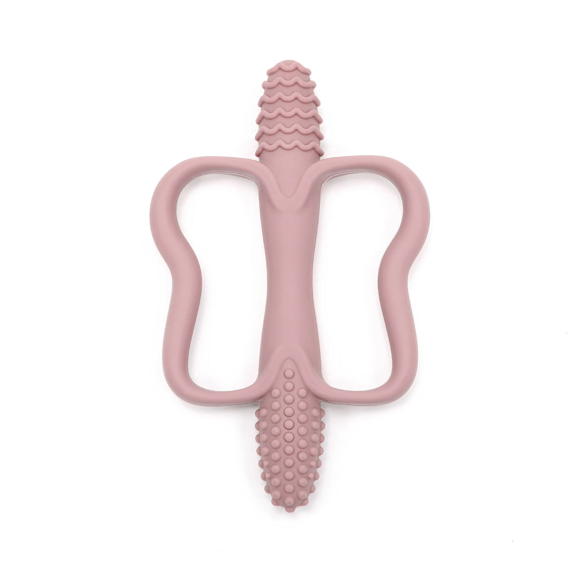 Baby Teething Toys with Easy-Grip Handles, Food-Grade Silicone Teething Toys, Suitable for Babies 0-6 Months, 6-12 Months