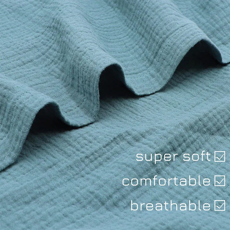 Baby Lounger Covers Muslin Soft and Breathable Slipcover for Snuggle Me Lounger Machine Washable &Zipper-Free for Safe Daily Use