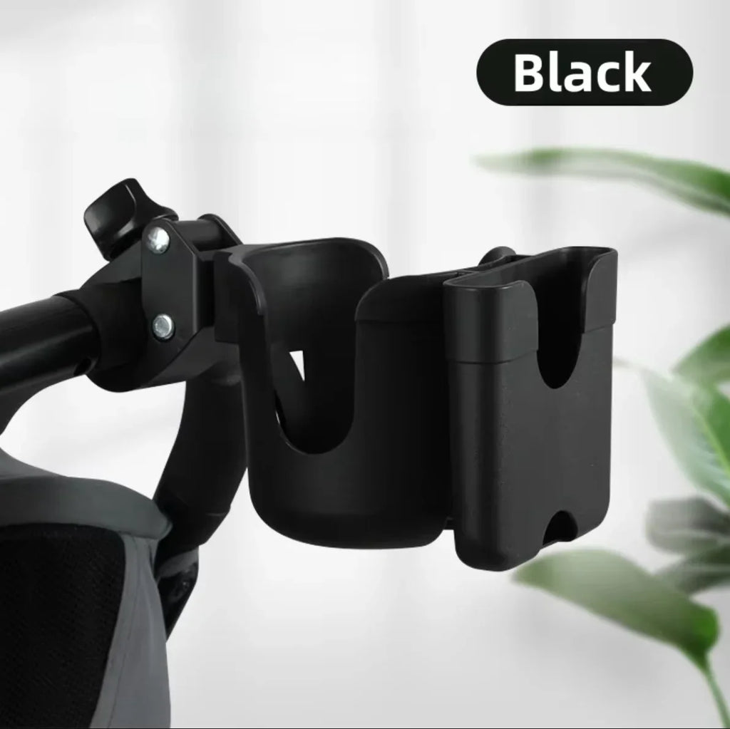 Pram Cup Holders Children's Stroller Bottle Holders Pram Bottle Holders Anti-Slip Design Pram Accessories Mobile Phone Holders