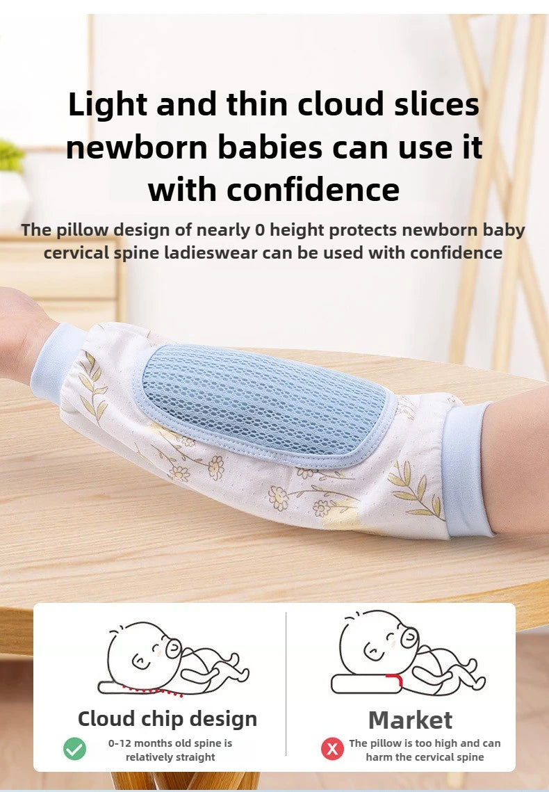 Baby Feeding Arm Cotton Pillow Hug Helper Sleeve Cover Arm Cover Summer Newborn Baby Ice Silk Cool Mat