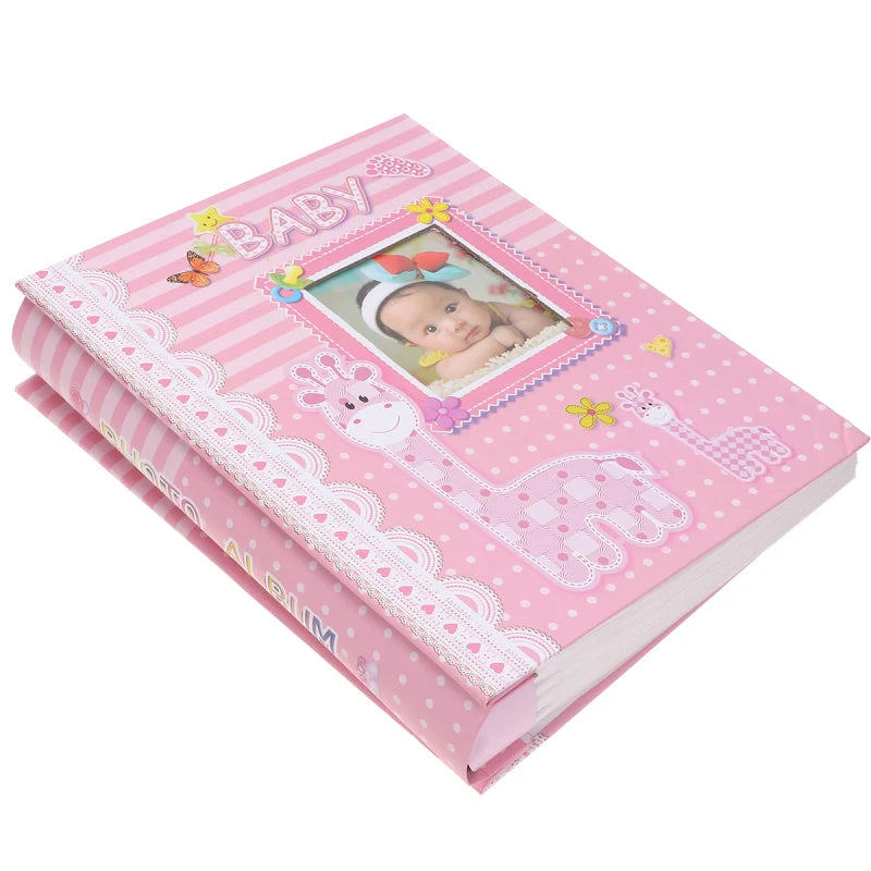 Interstitial Pages Baby Photo Album For Diy Child Growth Record Albums Photo Storage Books Home Decor Keepsake Memories
