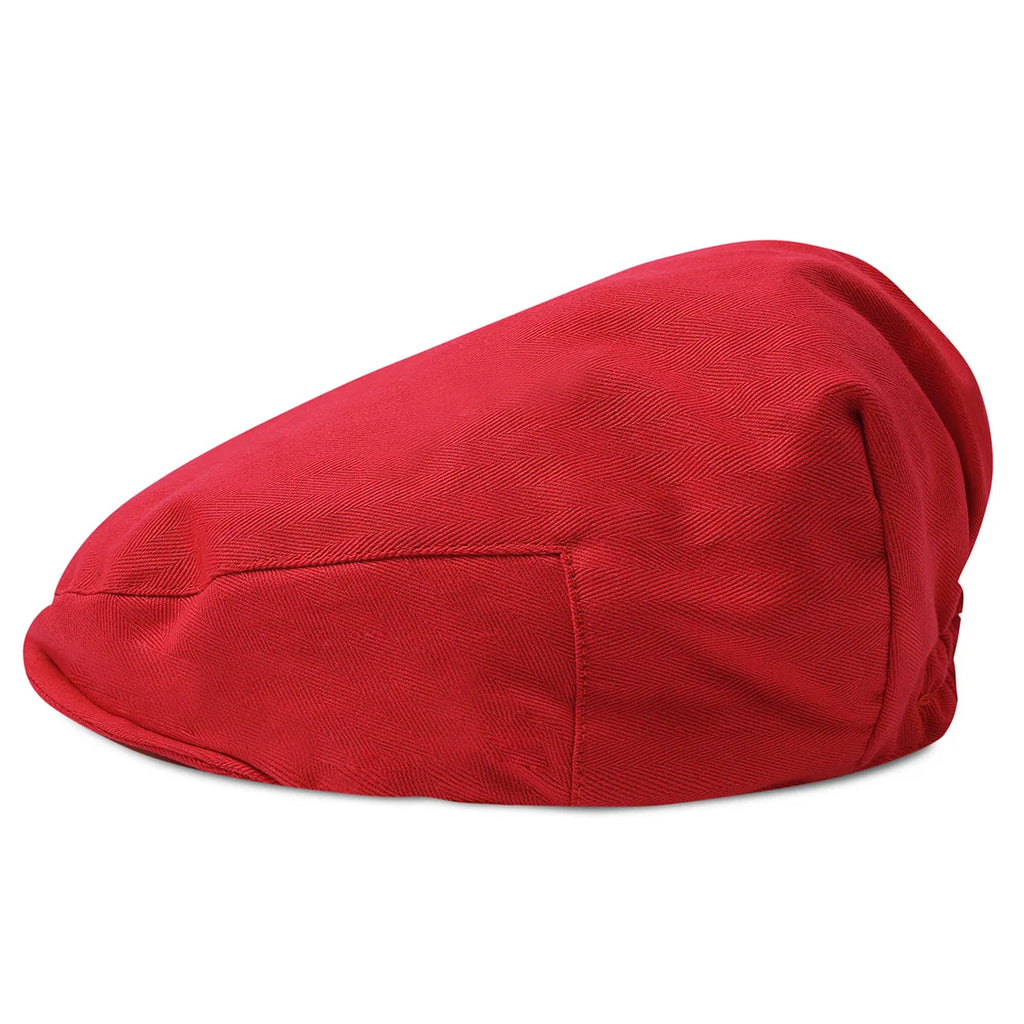 Baby Boy Hat Toddler Golf Cap Newborn Baptism Herringbone Flag Headgear Kids Gentleman Wedding Cotton Soft Lining Accessories