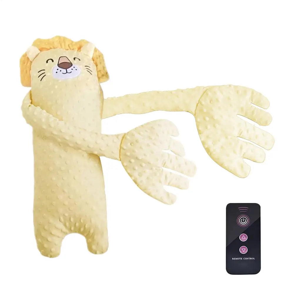 Remote Control Electric Baby Sleep Toy Baby Sleep Aid Companion Cartoon Patting Patter Cartoon Baby Sleep Aid Soother Pillow