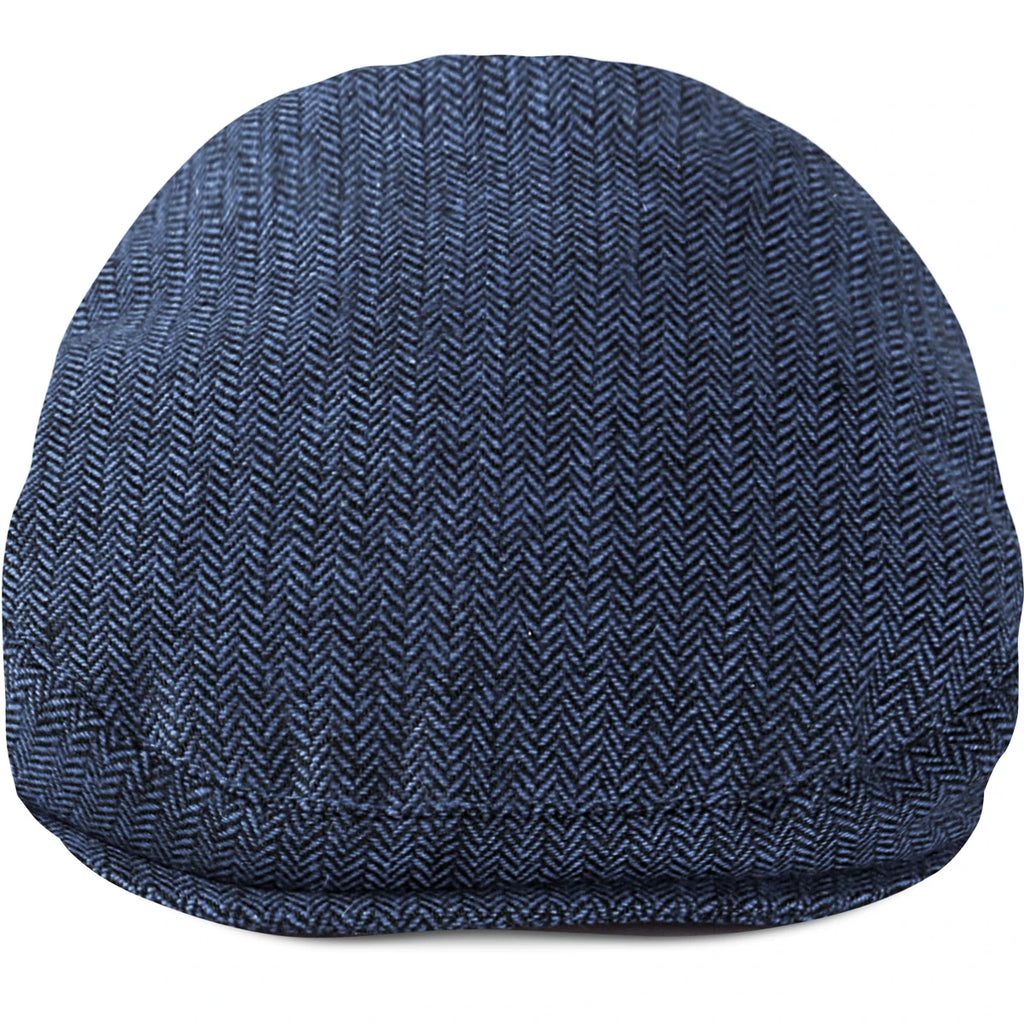 Baby Boy Hat Toddler Golf Cap Newborn Baptism Herringbone Flag Headgear Kids Gentleman Wedding Cotton Soft Lining Accessories