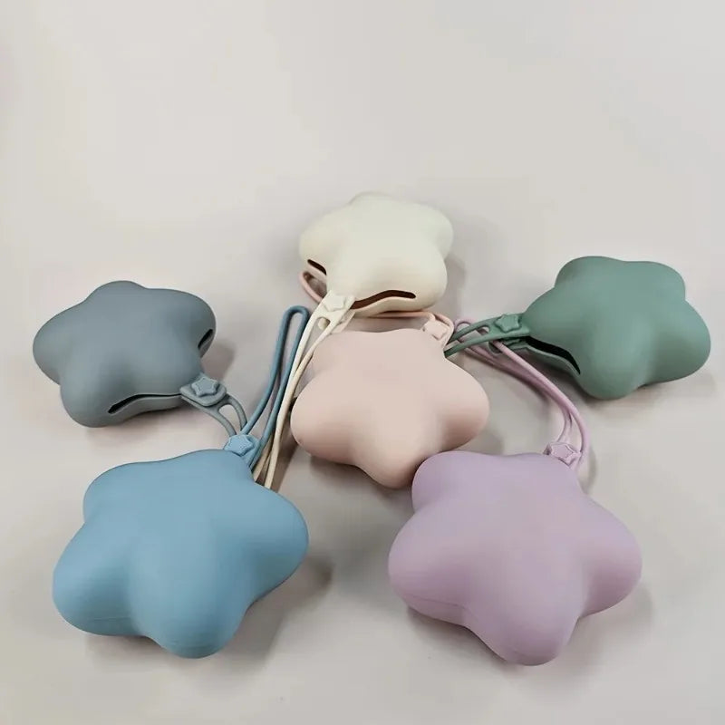 1PC Baby Pacifier Holder Bag Food Grade Silicone Infant Portable Soother Container Box Nipple Storage Box Cases Accessories