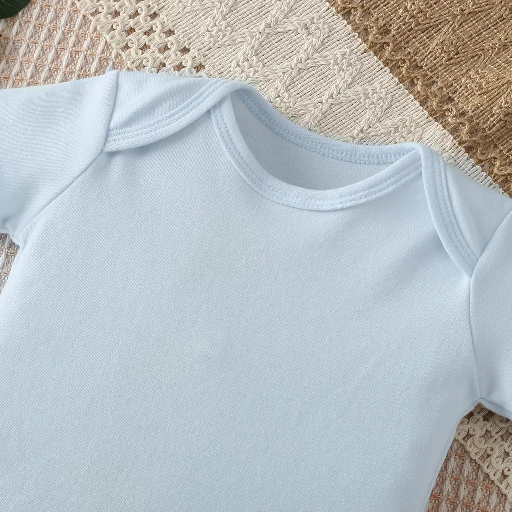 Pure Cotton The Baby Said Exquisite Print Cloths Comfortable Soft Onesie Bodysuit for Baby Jumpsuit for 0 To 12 Months Newborn