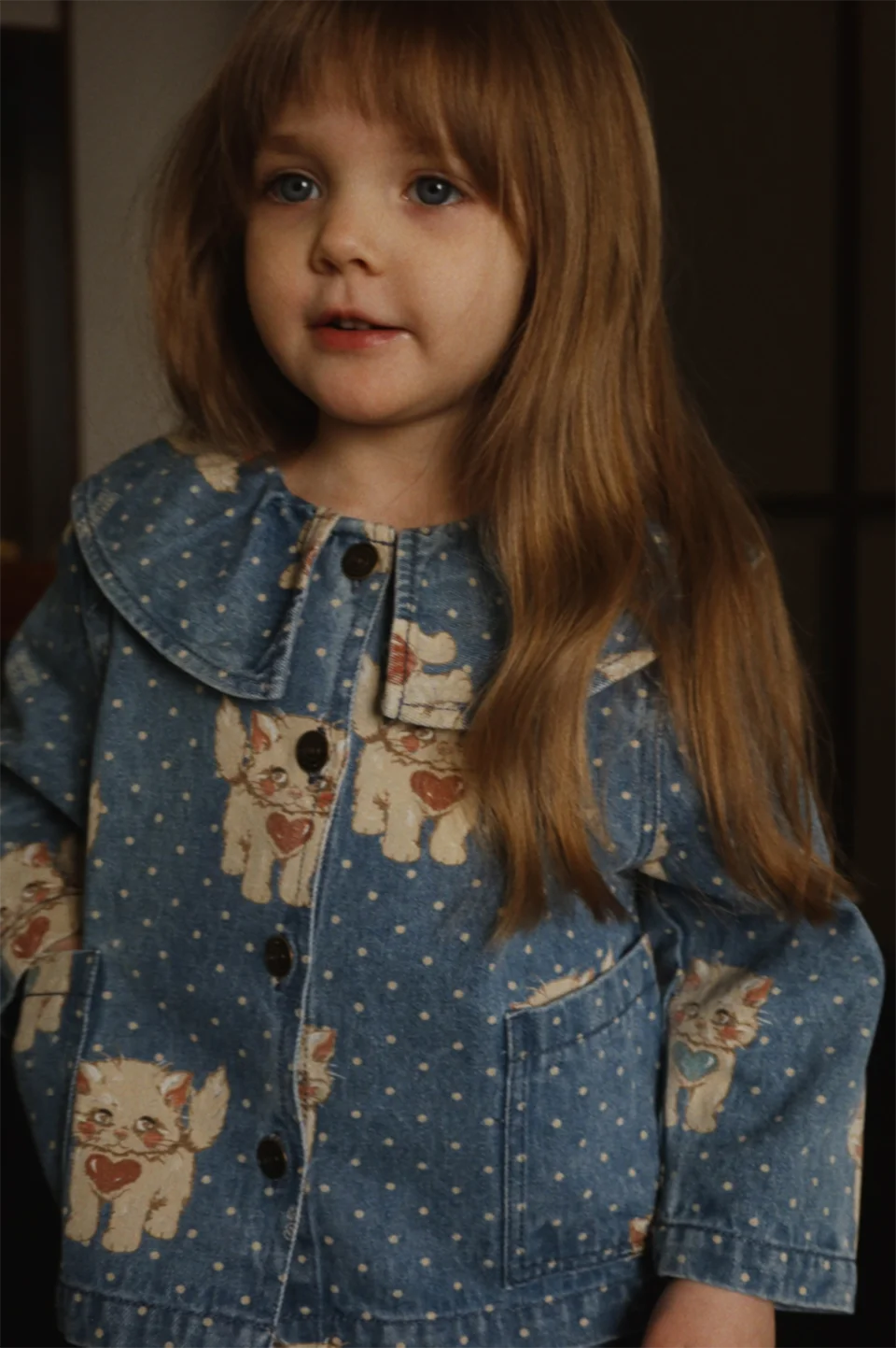 26 KS Toddler Girls Denim Overalls Boys Lemon Jacket Jeans Girl Cat Vest Dress Children Clothes Set Kids Fashion Outerwear Pants