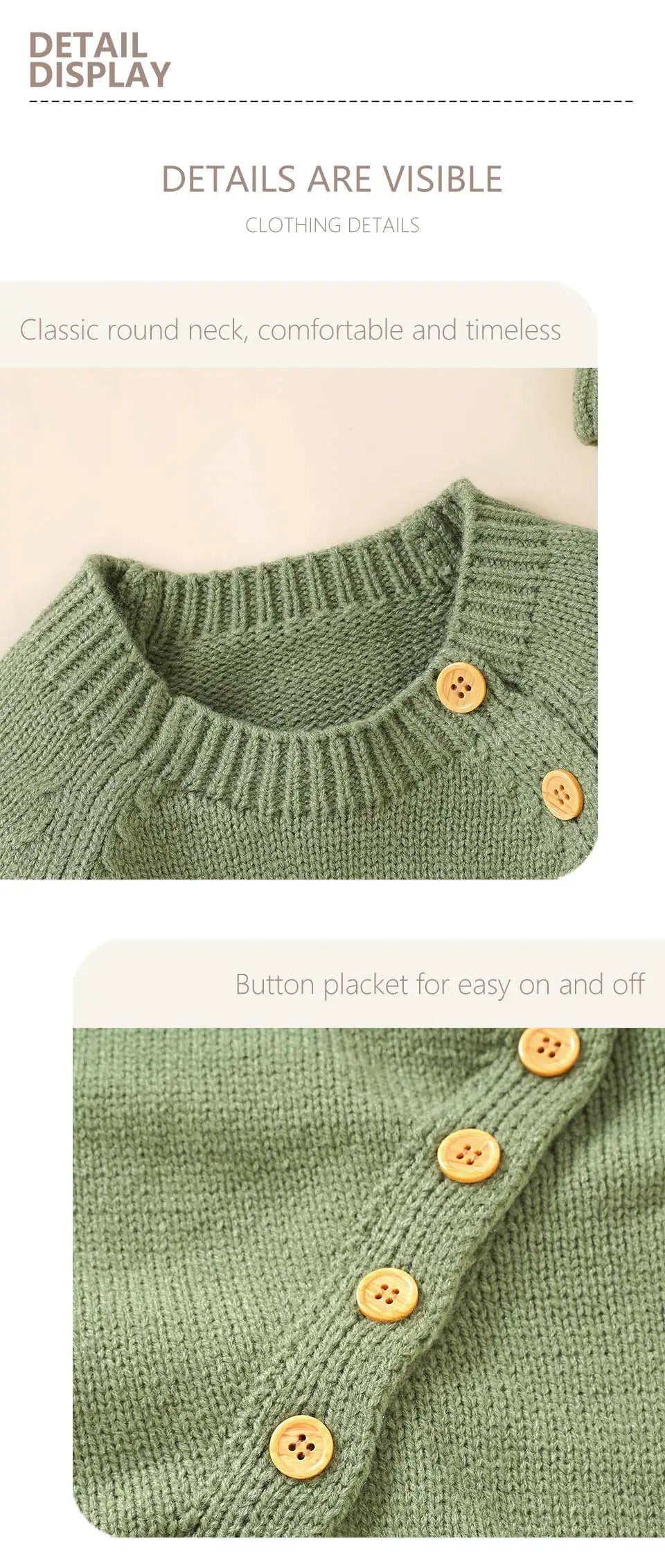 Baby Rompers Clothes Spring Autumn Solid Full Sleeve Knitted Newborn Infant Boys Girls Jumpsuits Hats Outfits Sets 0-18m Costume