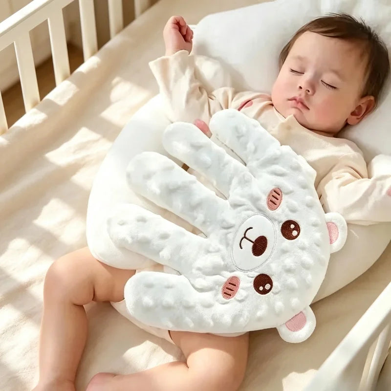 Newborn Baby Sleep Aid Palm Pillow Remote Control Soothing Calming Palm Toddler Comfort Sleep Support Cushion