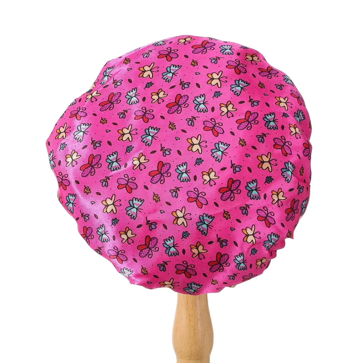 Satin Bonnet for Baby Hair Care Night Sleep Silk Beanie Hat Newborn Baby Girls Children Sleeping Bonnets Cap Kids Cooking Hat