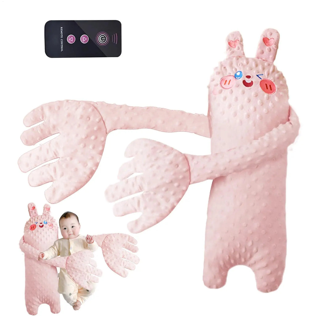 Remote Control Electric Baby Sleep Toy Baby Sleep Aid Companion Cartoon Patting Patter Cartoon Baby Sleep Aid Soother Pillow