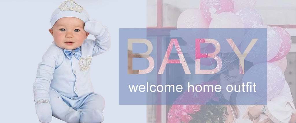 Newborn Baby Girl Coming Home Hospital Outfit Sequines Lace Tulle Romper Onesie with Blanket Princess Boho Clothes Photo Shoot