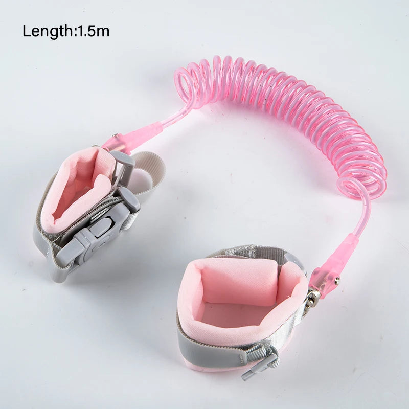Child Safety Harness Leash Anti Lost Wristband Strap Link Traction Rope Toddler